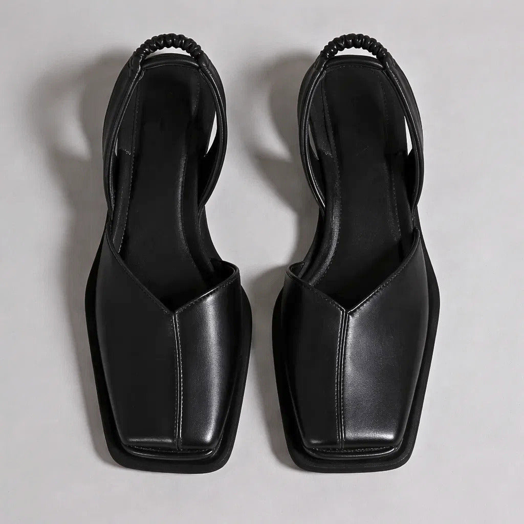 Mayfair Square-Toe Flats