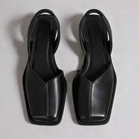 Mayfair Square-Toe Flats