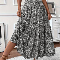 Elena Ditsy Floral Skirt