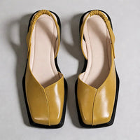 Mayfair Square-Toe Flats